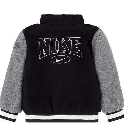 Nike Fleecejakke - Sort/Gr?