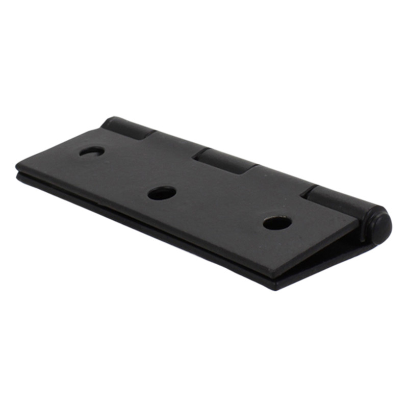 Scharnier zwart 75x49mm