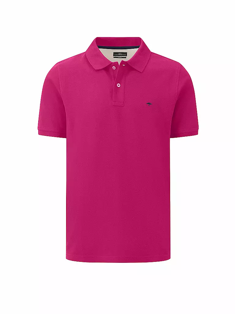 FYNCH HATTON Poloshirt Casual Fit pink