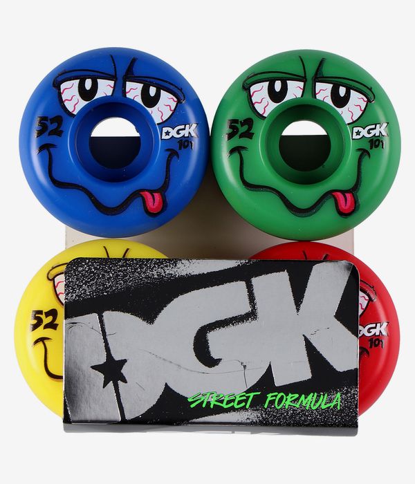 DGK Drizzle Rollen (multi) 52mm 101A 4er Pack