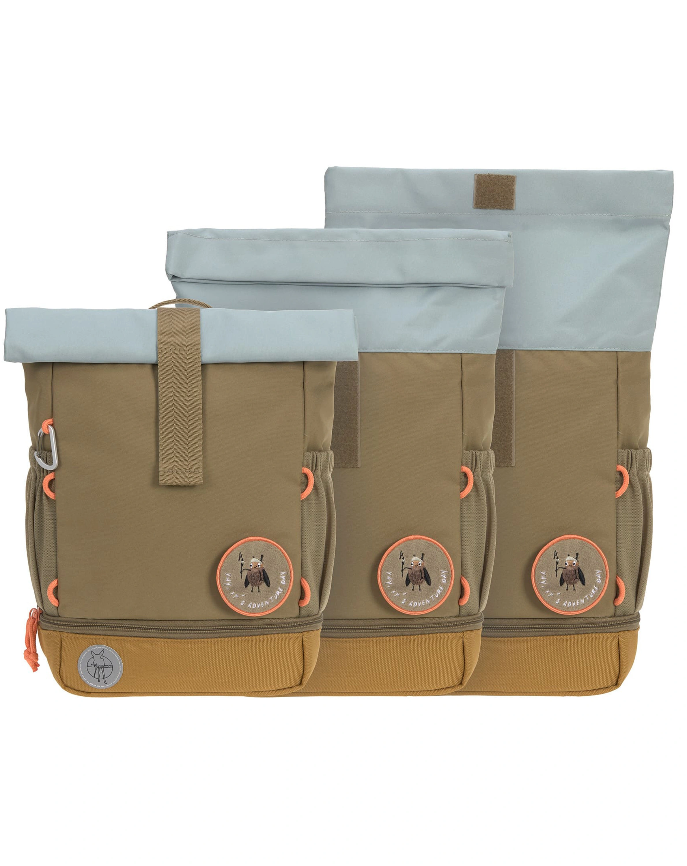 Rolltop-Rucksack NATURE (32,5x23x11) in olive