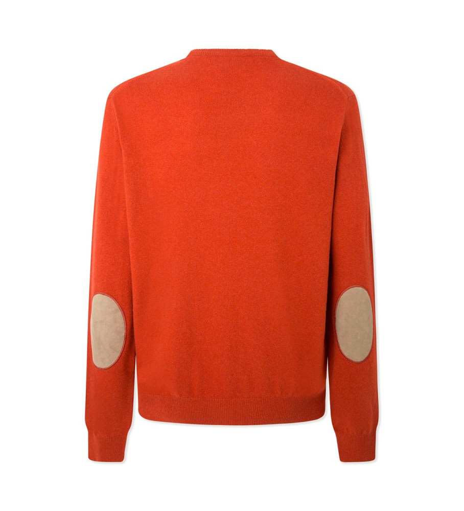 Hackett Jersey Merino Cash Laranja