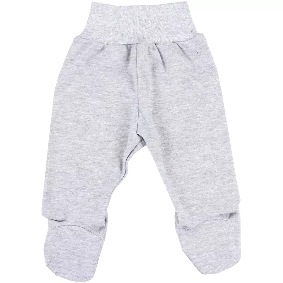 TupTam Baby Hose mit Fuß 5er Pack blaugrau