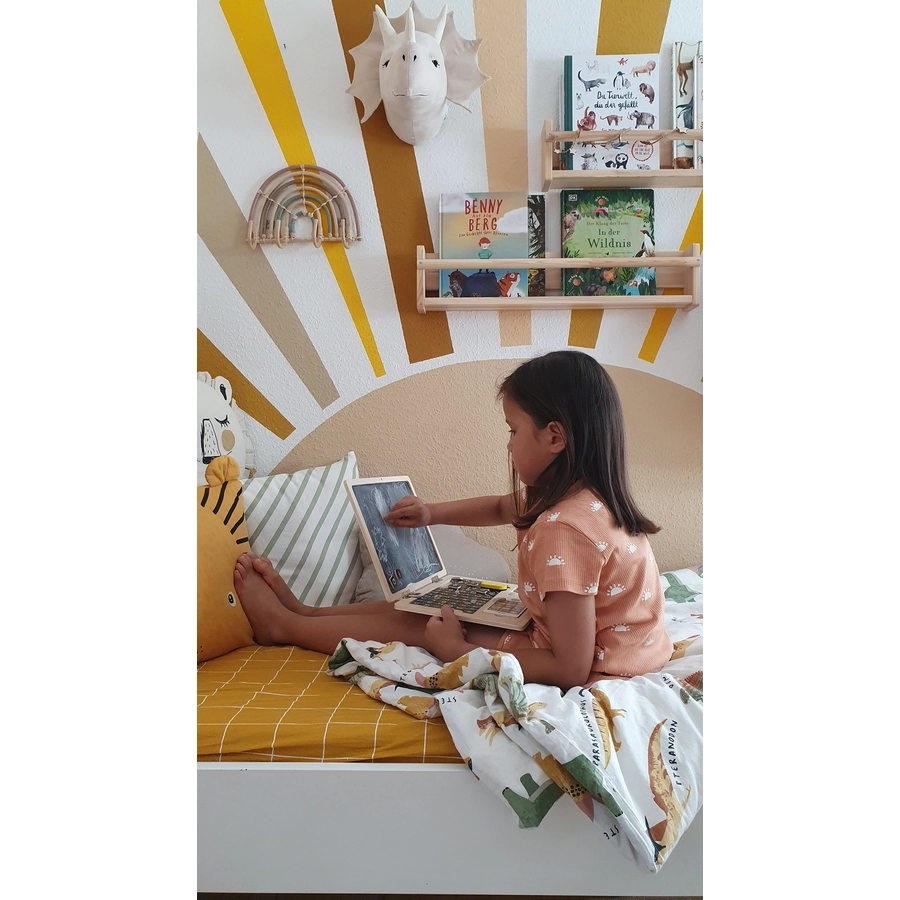 small foot® Holz-Laptop mit Magnet-Tafel