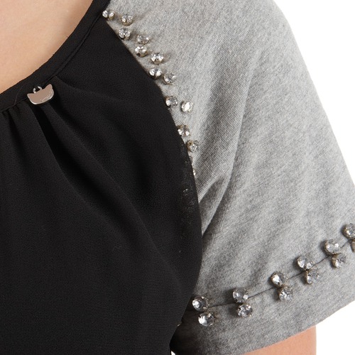 Lollipops - PADELINE TOP - Noir / Gris
