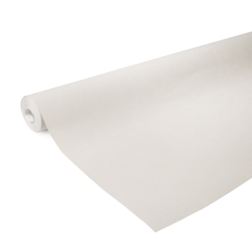 Vliesbehang extra breed Linnen lichtgrijs (102354)