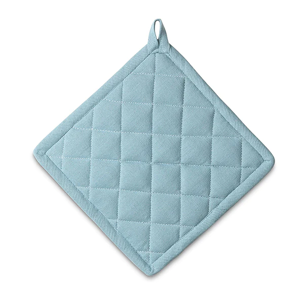 Manique Svea jaune bleu 20 x 20 cm Kela