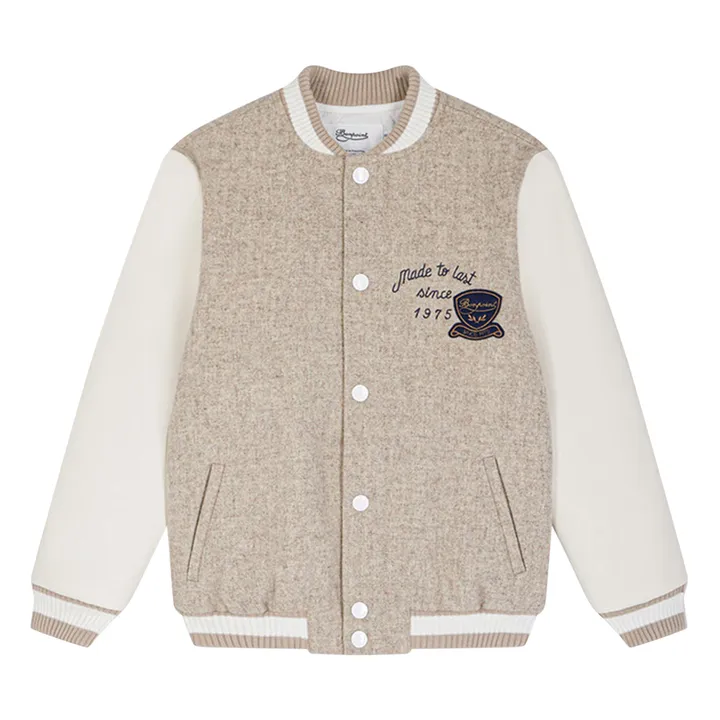 Bonpoint Bomber Darmouth Laine | Taupe