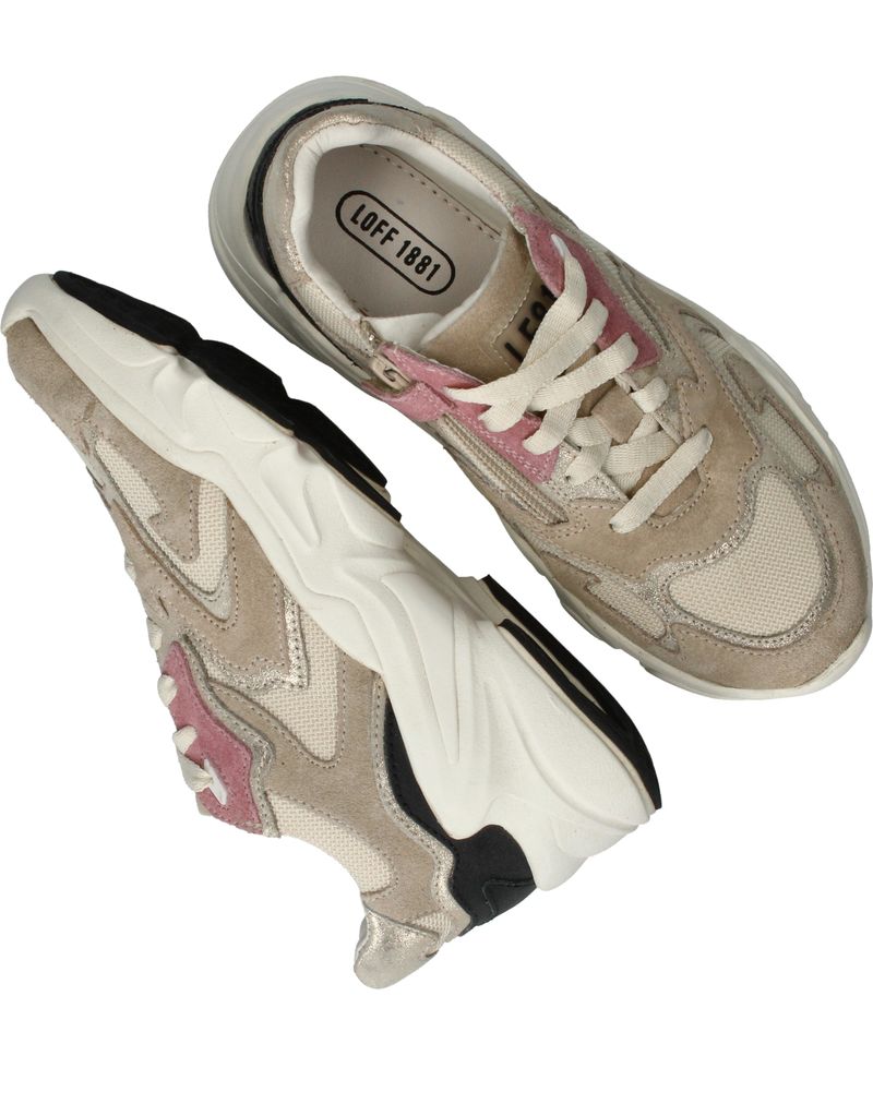 LOFF 1881 Sneakers Beige Meisjes