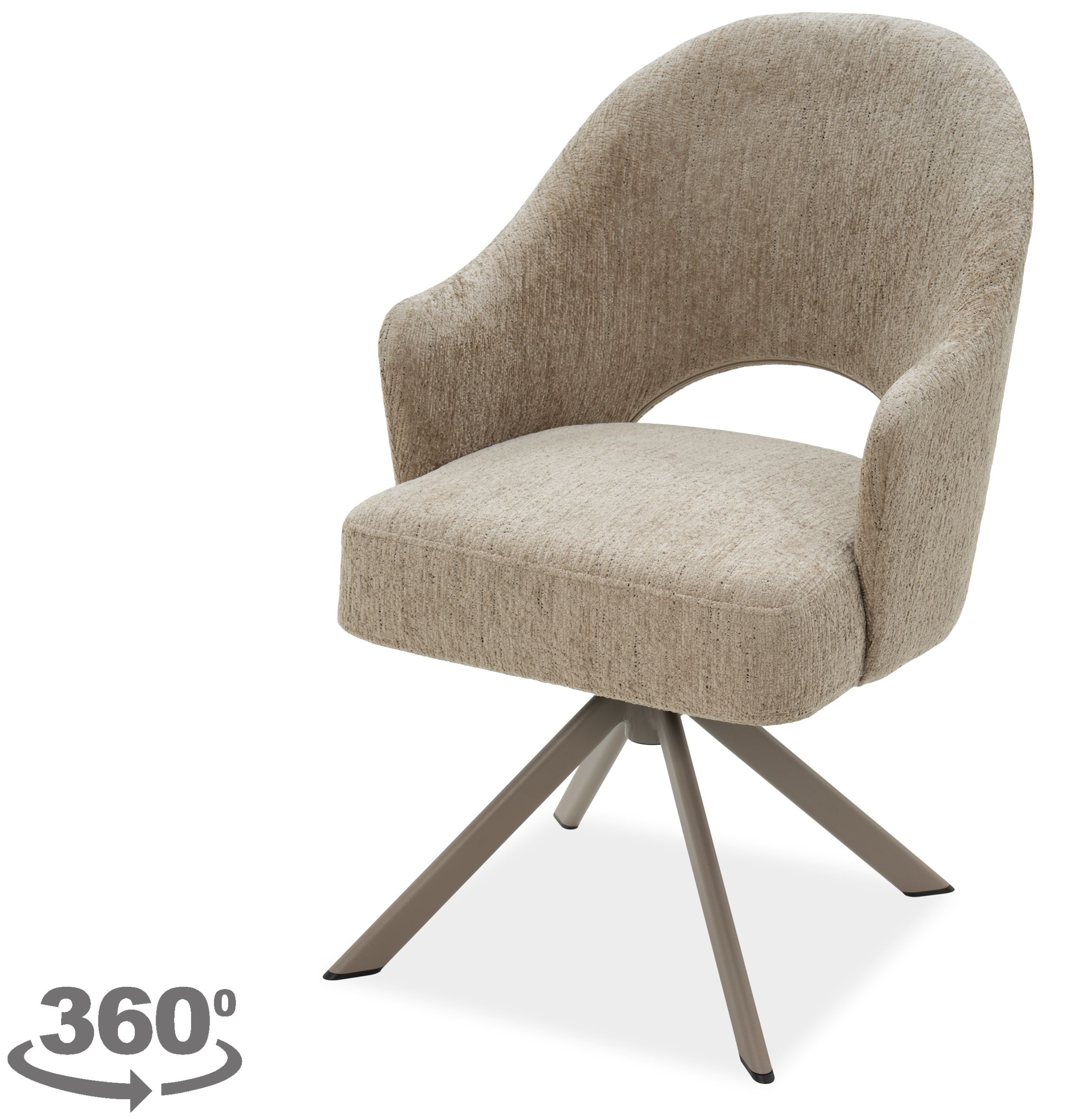 Eetkamerstoel Svenja B58 x D65 x H88 cm