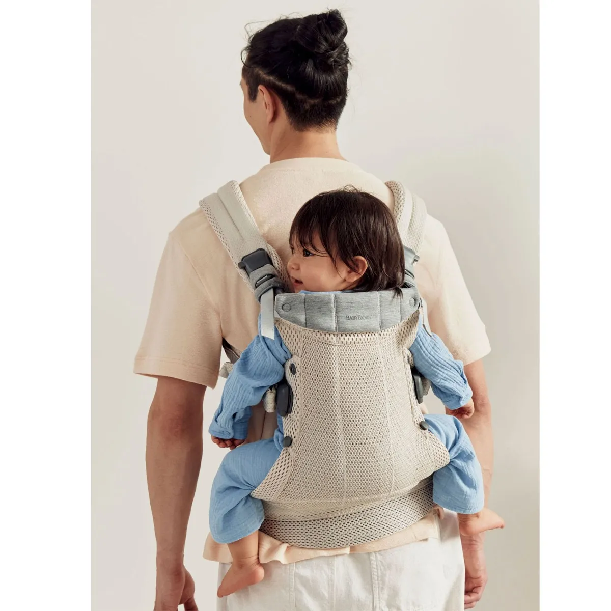 Babybjorn Porte-Bébé Harmony - Crème 3D mesh