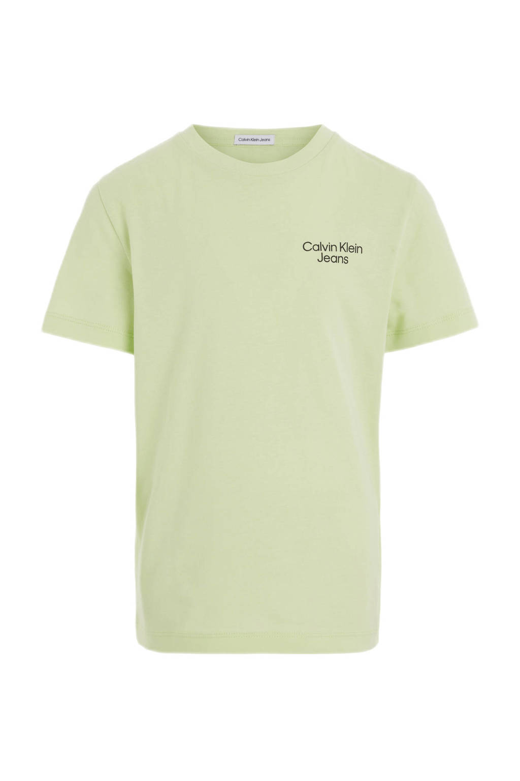 Calvin Klein T-shirt met logo mint