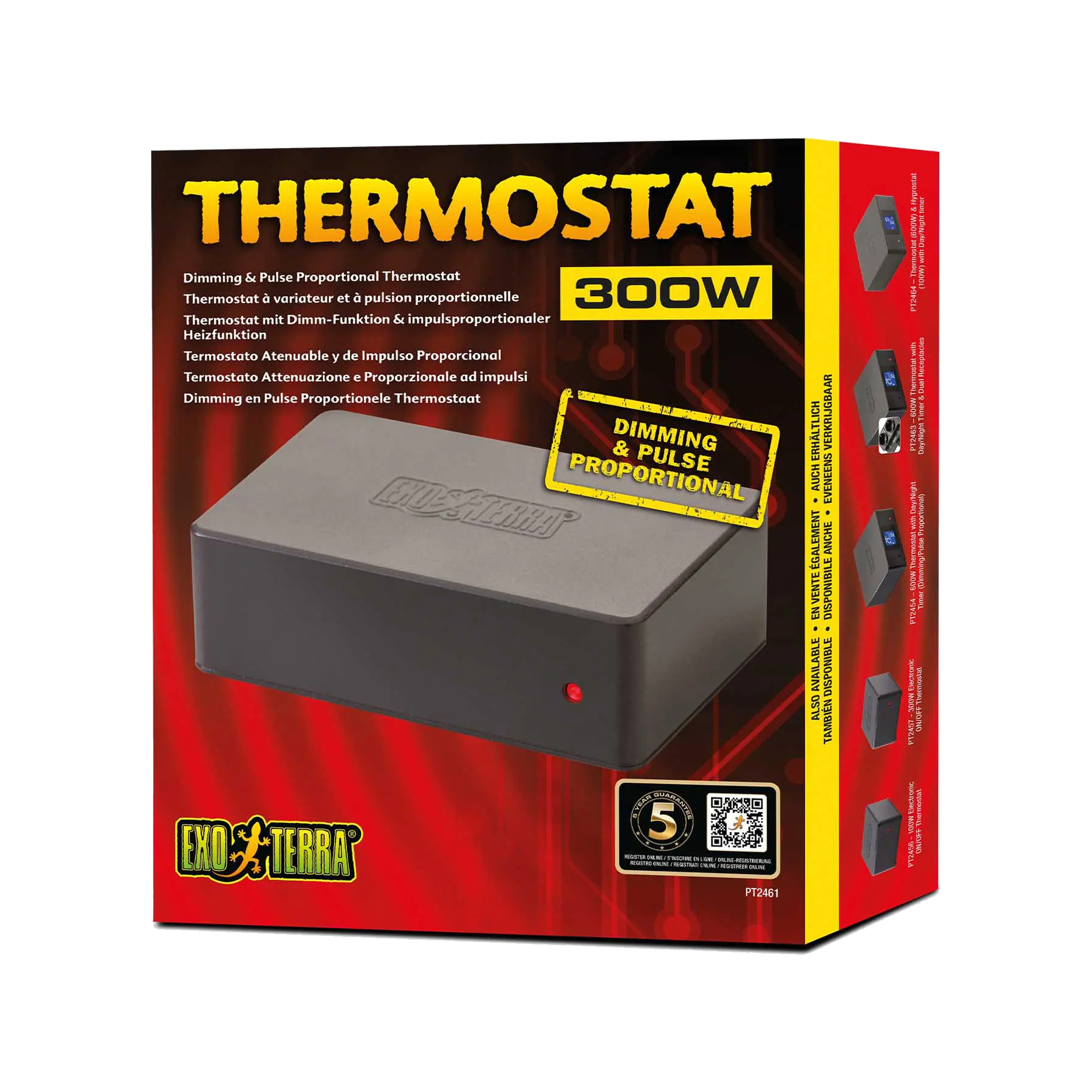 Exo Terra Thermostaat Dimbaar en Puls