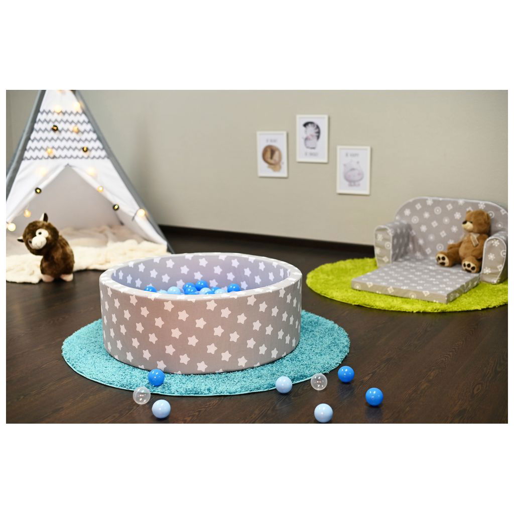 KnorrtoysKnorrtoys   Bällebad Soft Stars soft blue