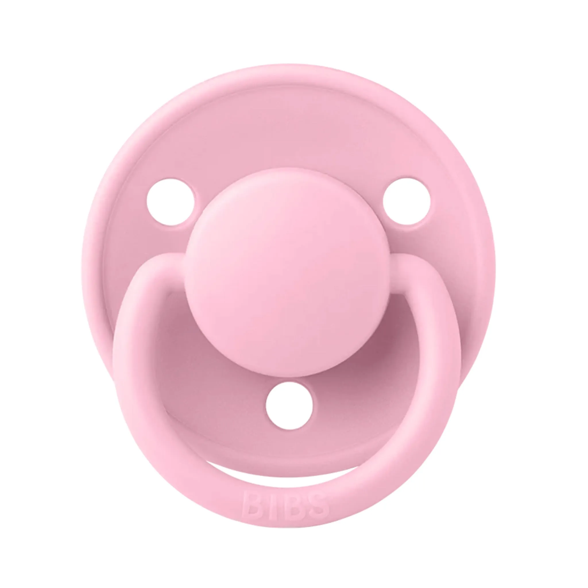 Bibs Suce Bibs De Lux 0-36m Paquet de 2 - Rose Bébé