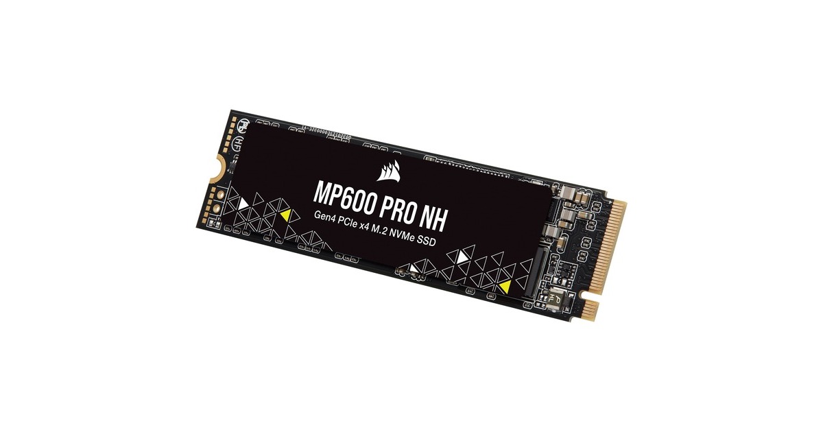 CorsairMP600PRO NH PCIe 4.0 NVMe M.2, 1 TB SSD  (CSSD-F1000GBMP600PNH, PCIe Gen 4.0 x4, NVMe 1.4, M.2 2280)