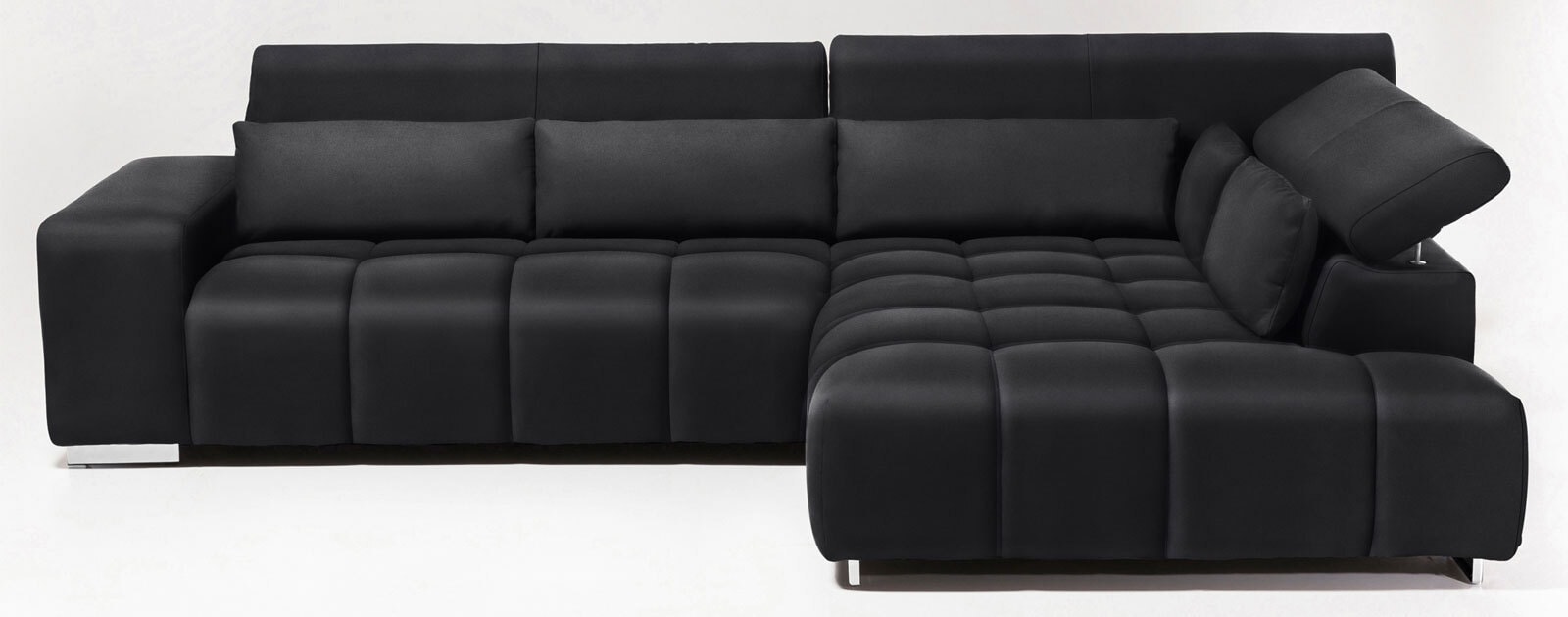 Ecksofa ORION 308 x 225 cm black