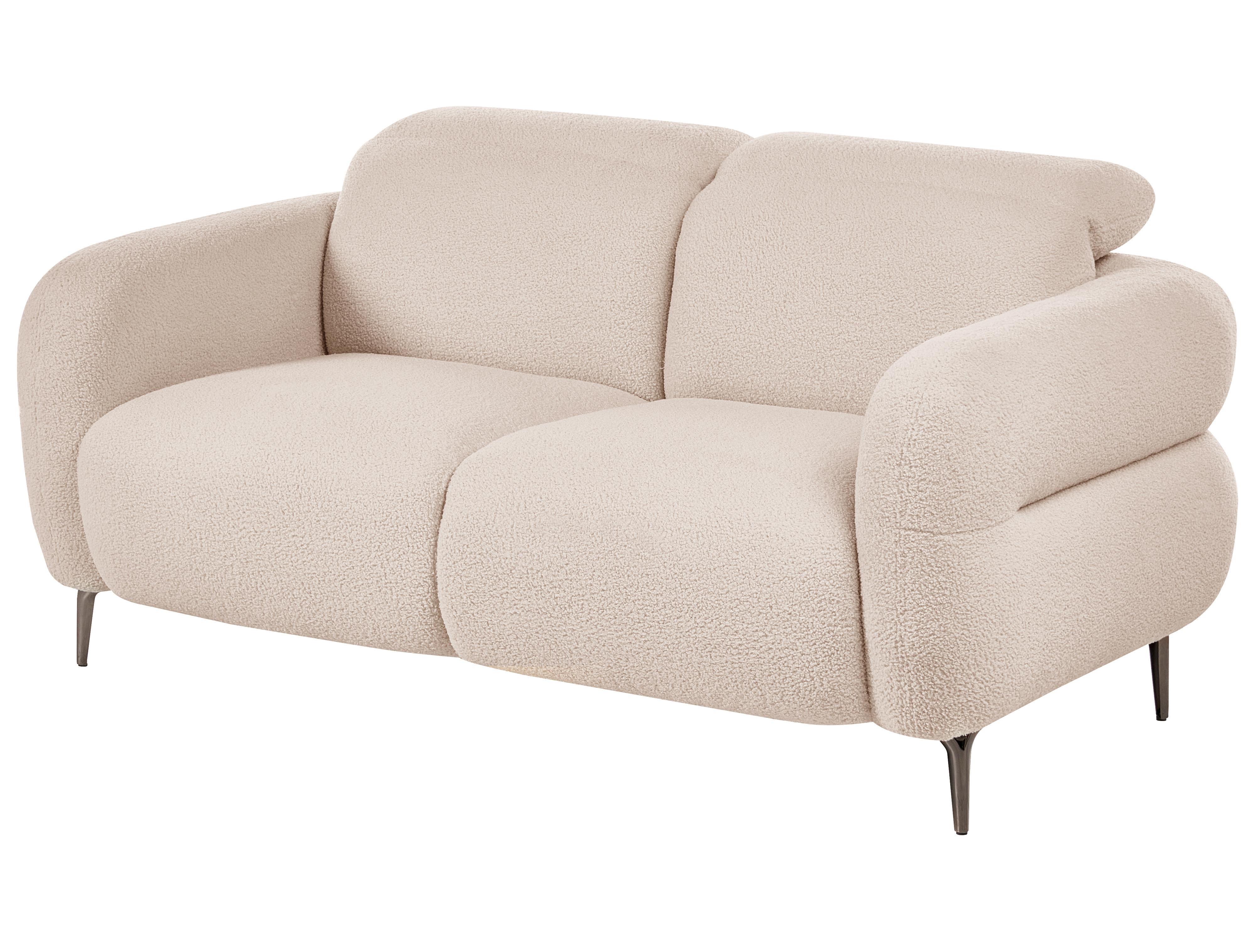 Bank 2-zits ARTUNA Bouclé Beige