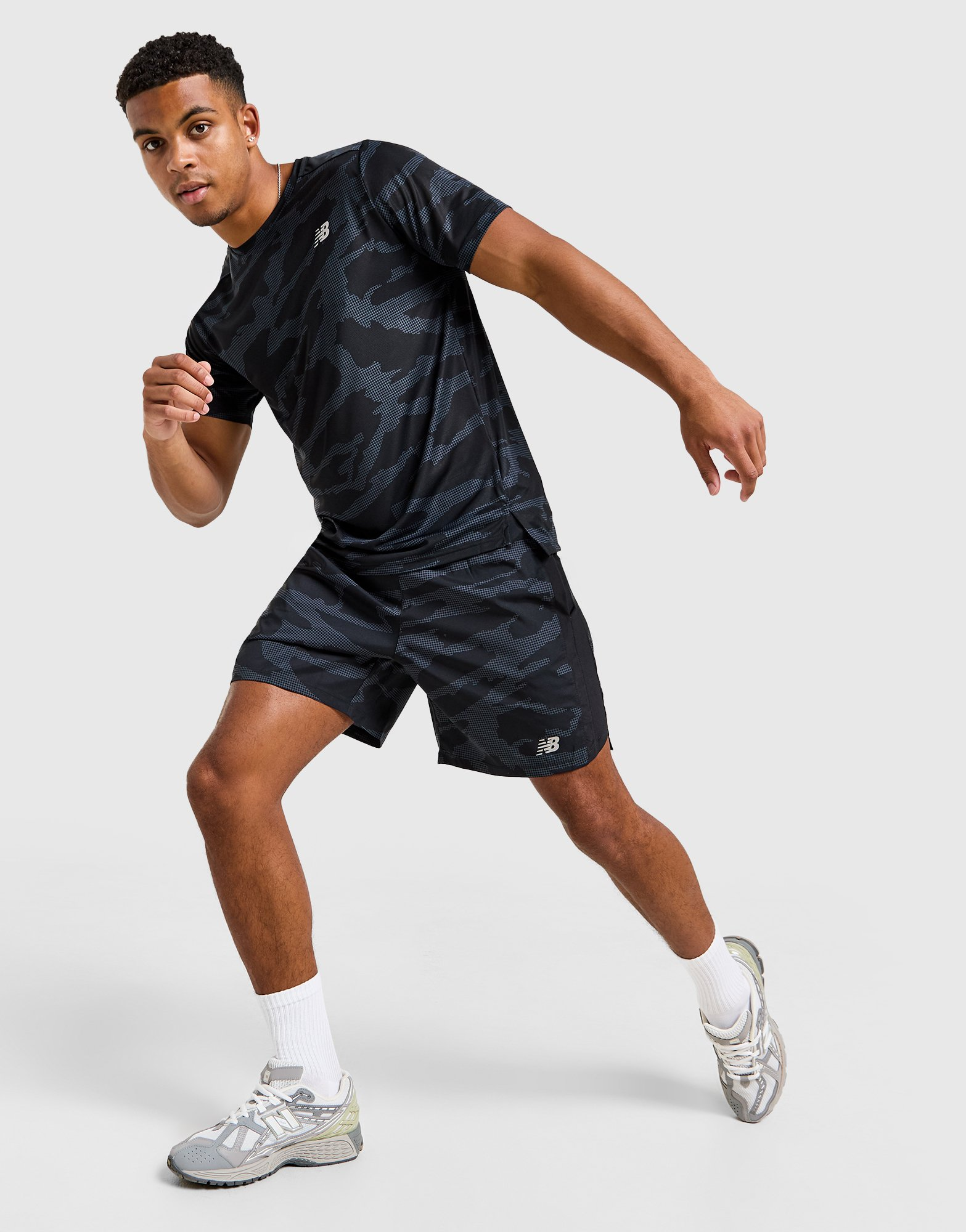New Balance Short Imprimé Accelerate Homme