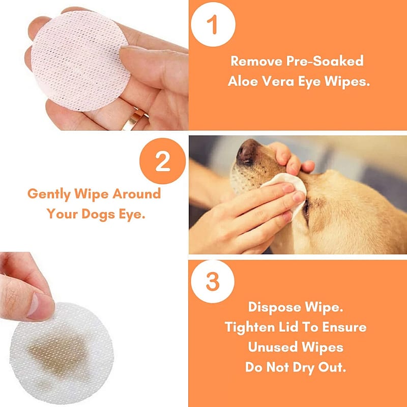 DogsLife Eye Wipes Hond 100 stuks | 13161