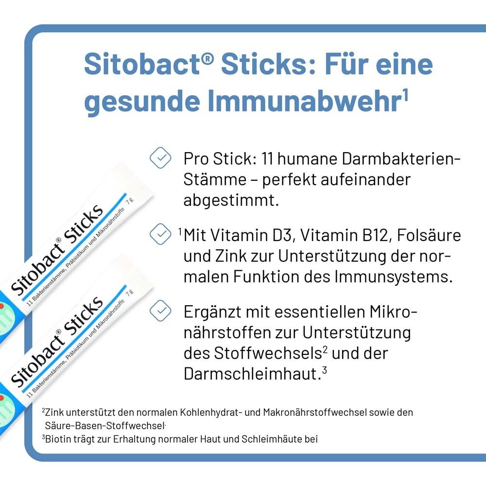 Sitobact® Sticks