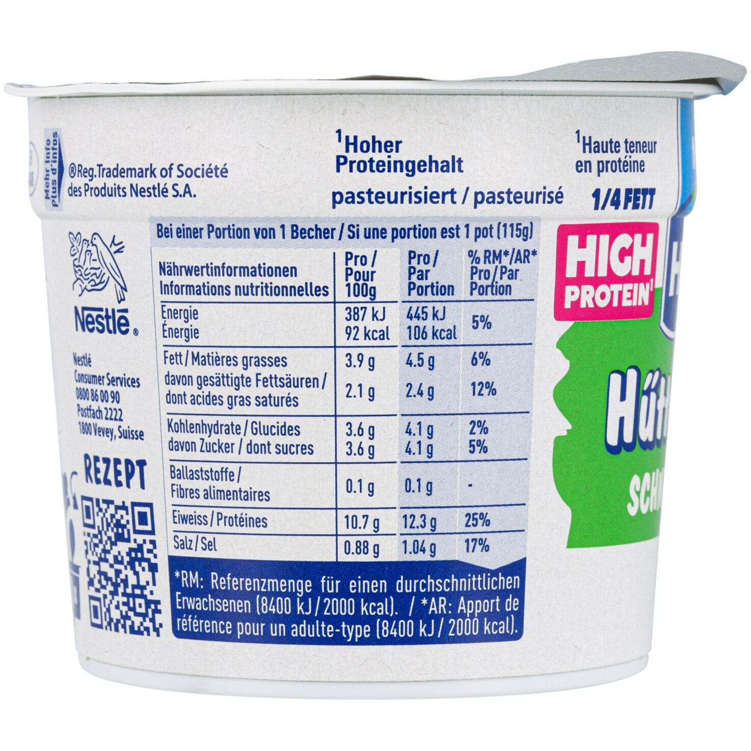 Hirz Hüttenkäse Schnittlauch 2x115g