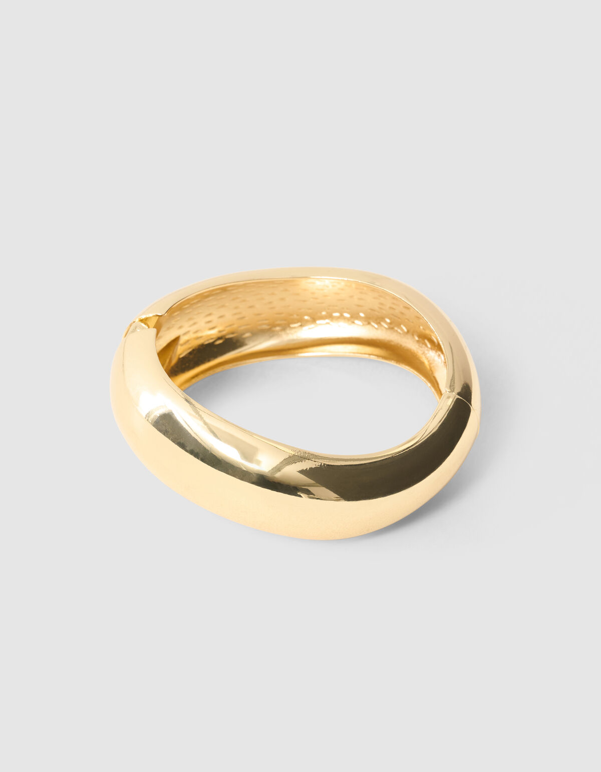 Organic Shape Bangle Goud