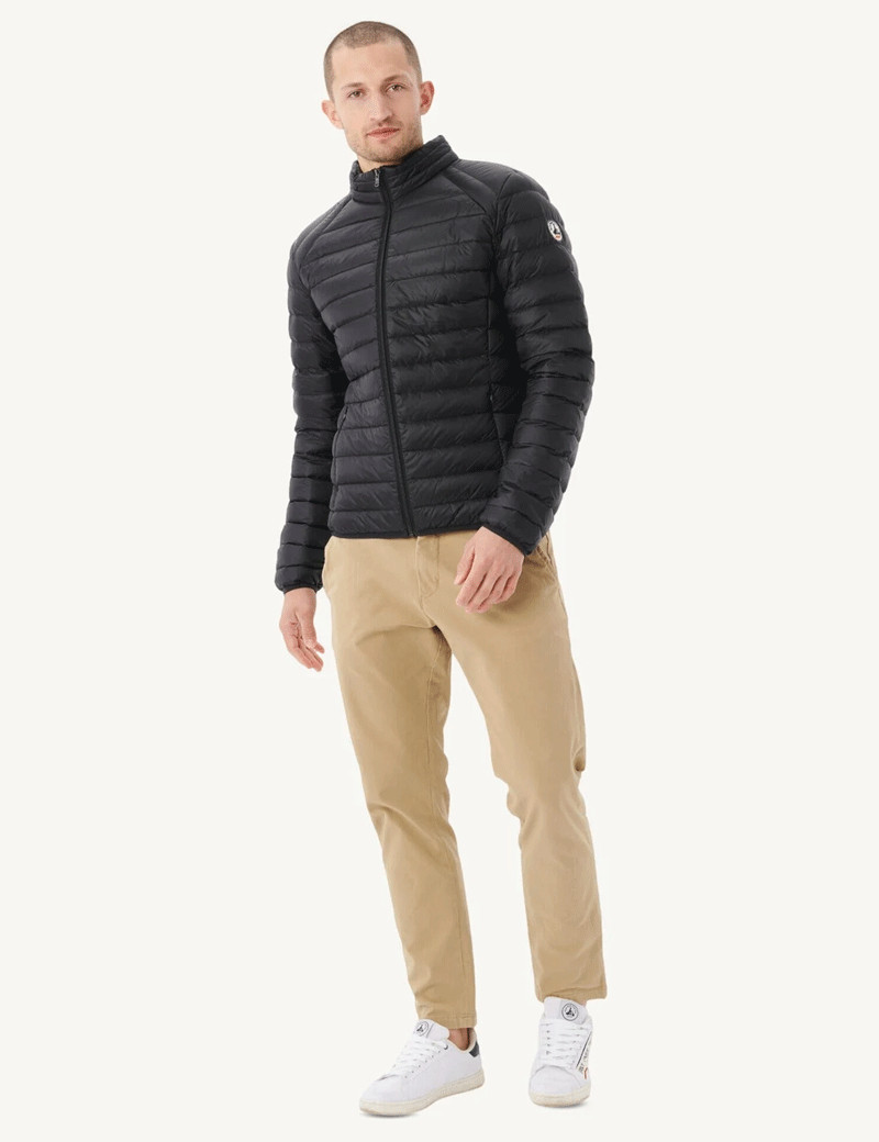 JOTT DOUDOUNE MAT HOMME SANS CAPUCHE NOIR
