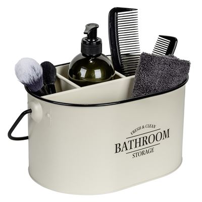 Boîte métal salle de bain à compartiments