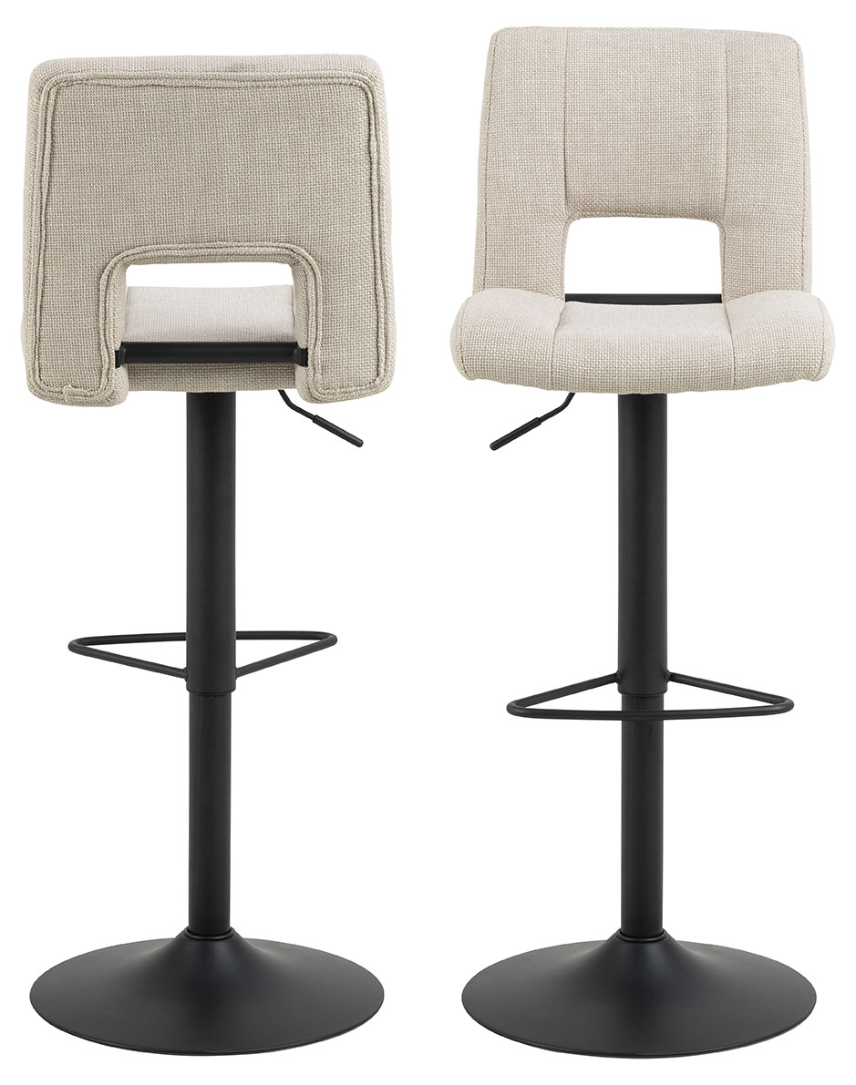Barkruk Njor beige - set van 2