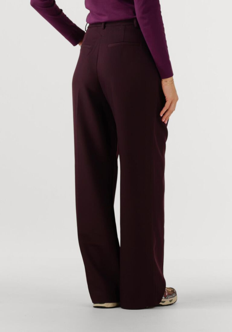 bordeaux co'couture wijde broek almira pleat long pant