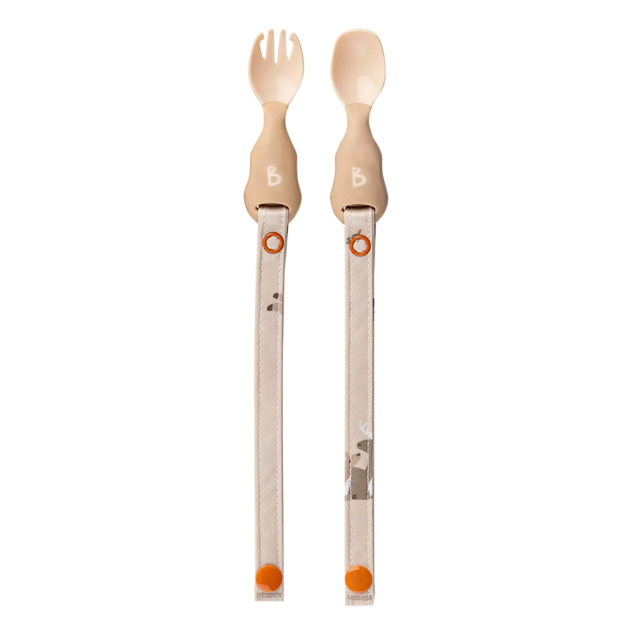 Bibado Ustensiles Attachables Paquet de 2 - Faon