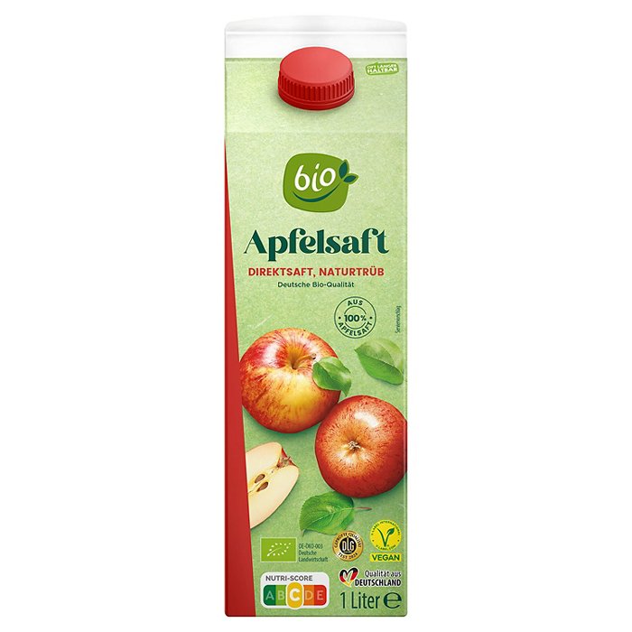 BIO Bio-Apfeldirektsaft 1 l