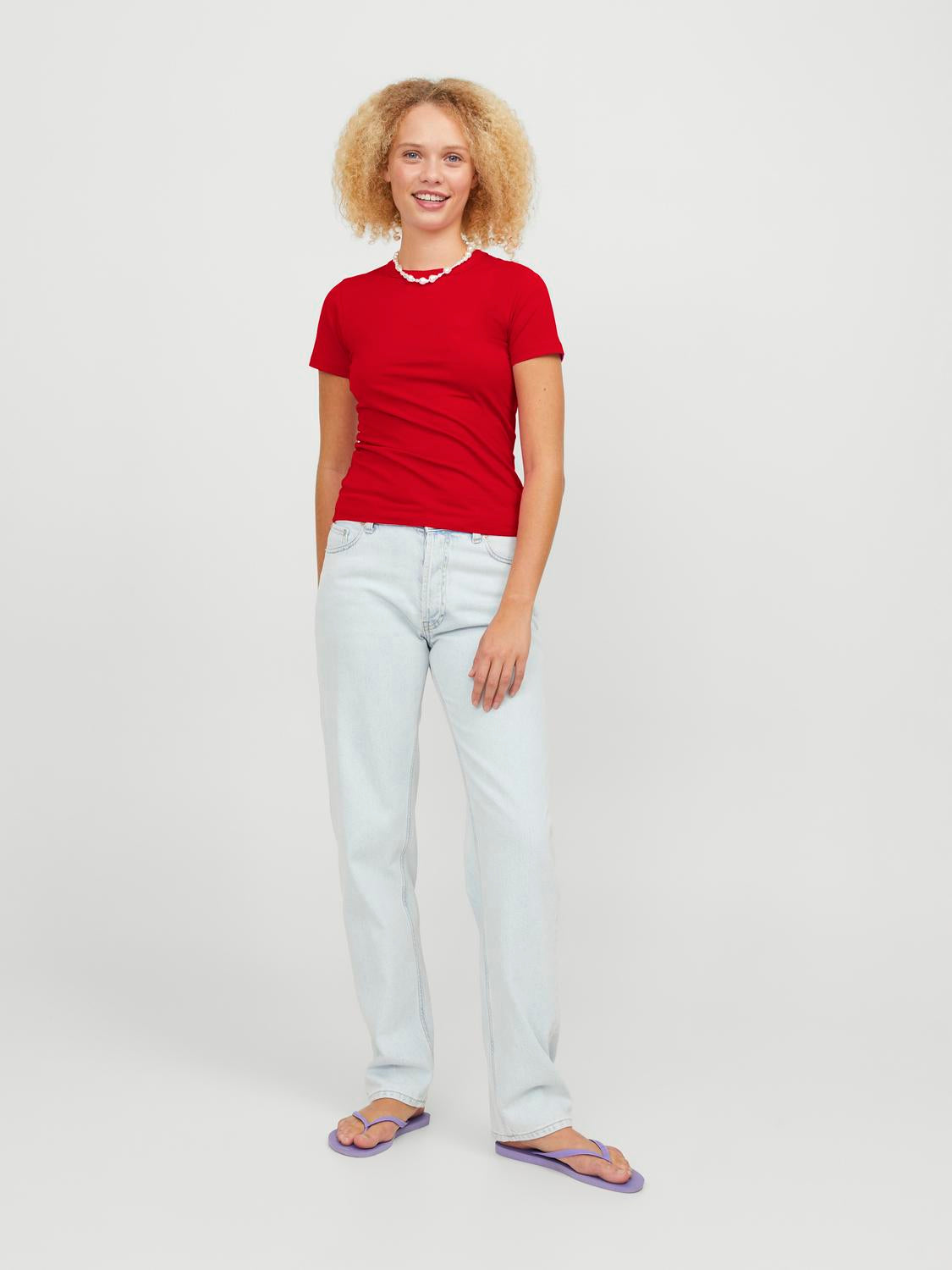 Jjxx Jxgigi Str Ss Tee Sn 4710274 racing red