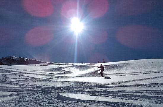 Skitour Tannheim als Geschenk