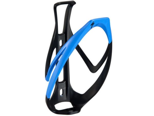 Specialized Rib Cage II Flaskeholder, Matte Black/Sky Blue