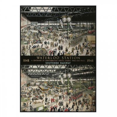 Waterloo Station 1000 piece Jigsaw Puzzle (Jigsaw)