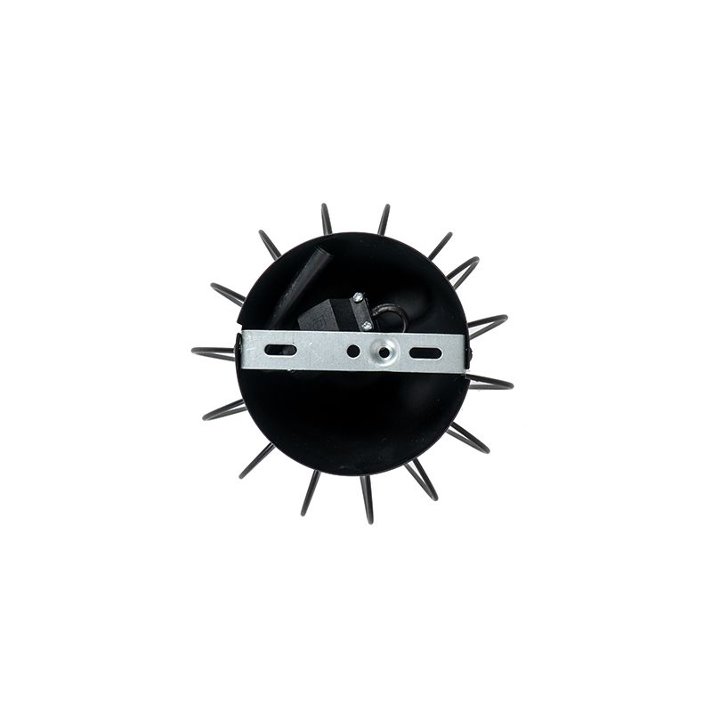 Moderne plafondlamp zwart draad - Palica