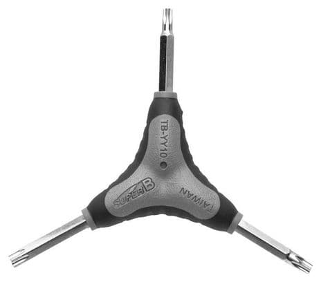 SUPER B - Clé en  Y  Torx 25 / 30 / 40