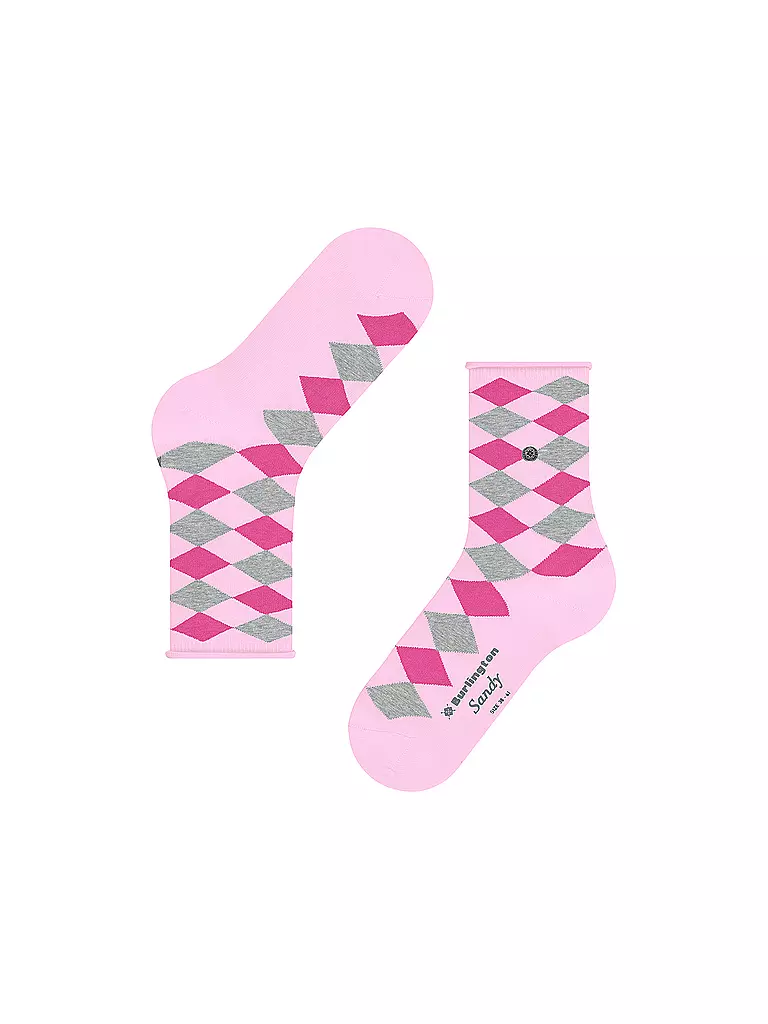BURLINGTON Damen Socken SANDY 36-41 sporty rose rosa