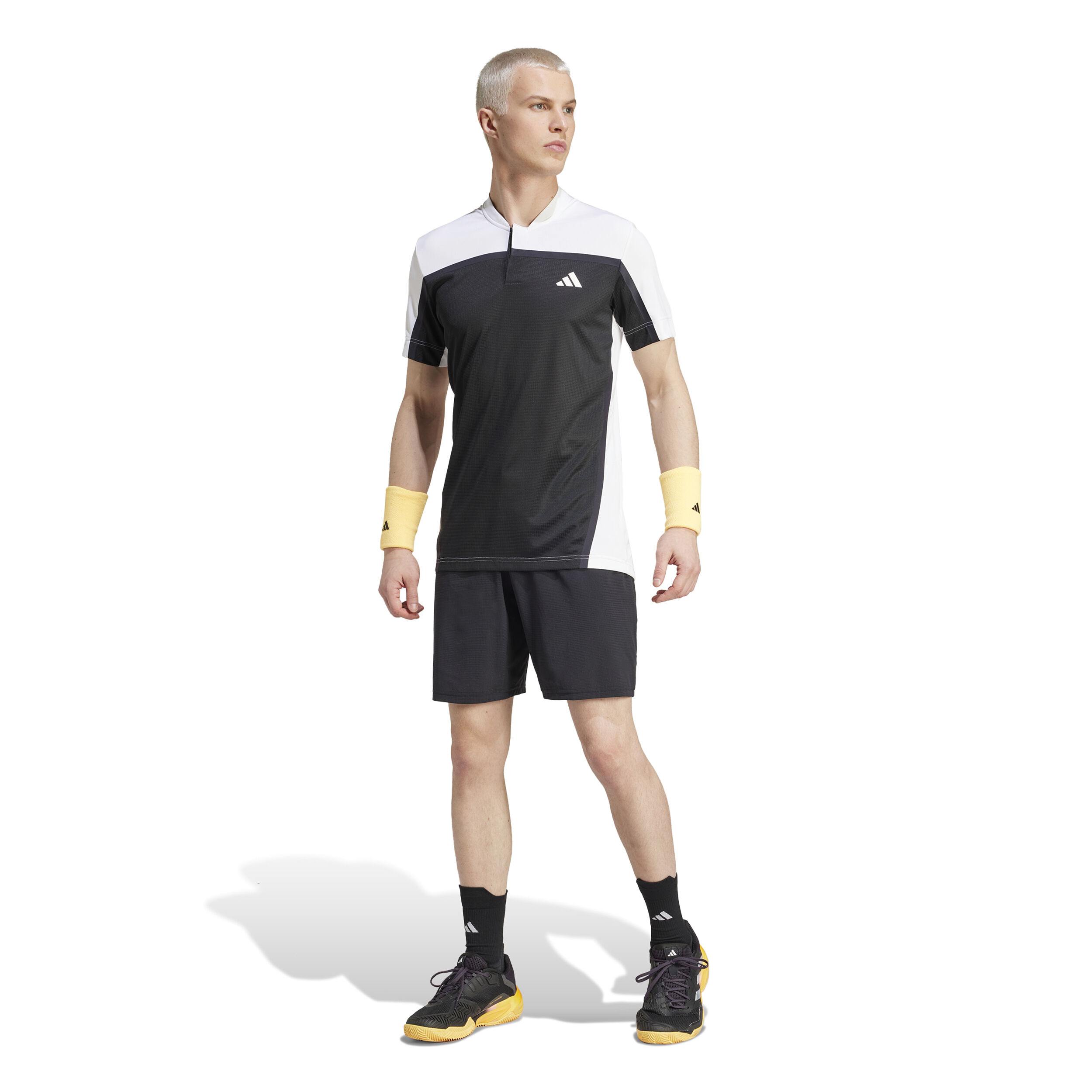 adidas FRLFT Pro Polo Hommes - Noir , Blanc