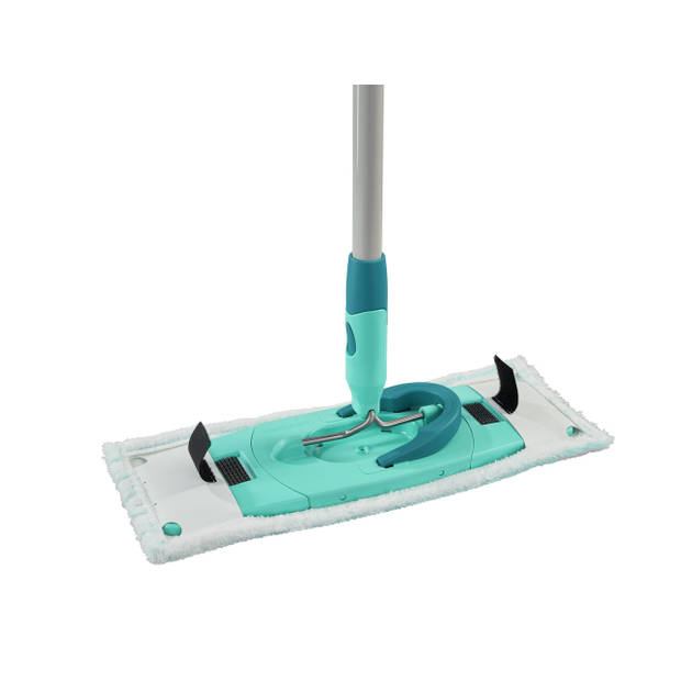 Leifheit Clean Twist M vloerwisser Ergo vervangingsdoek klittenband - Micro Duo – 33 cm