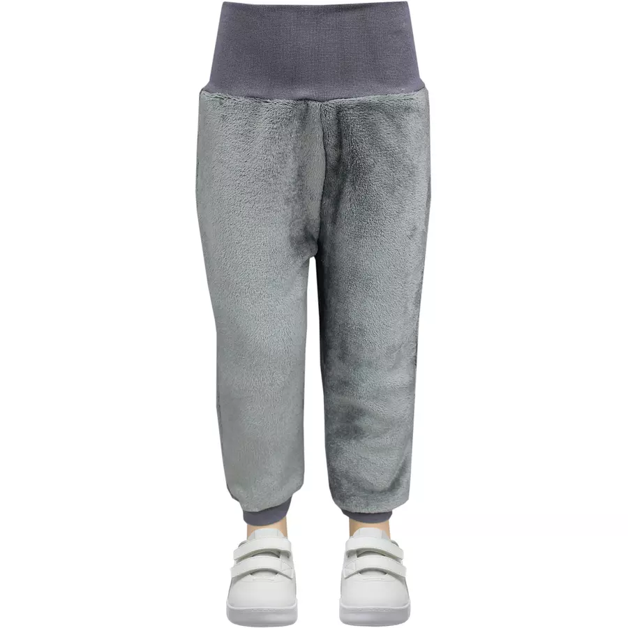 TupTam Baby Unisex Fleece Hose Babyhose Jogginghose Winter Warm graugrün