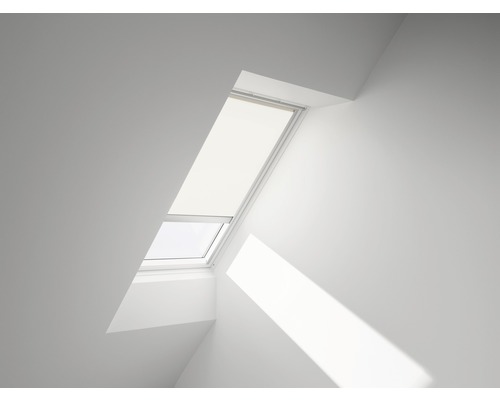 VELUX privacygordijnen, lichtbeige, effen kleur, op zonne-energie, aluminium frame, RSL C02 1086S