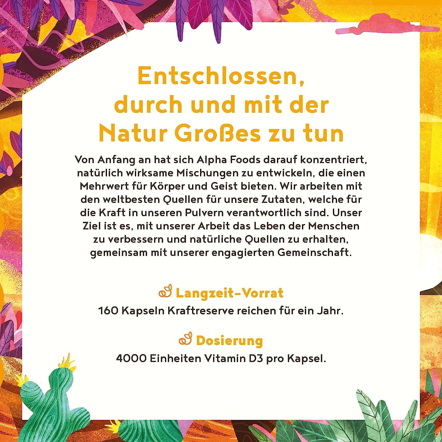 Vitamin D3, K2 (vitaMK-7, 99,99% All-Trans) und pflanzliche Omega 3 Fettsäuren