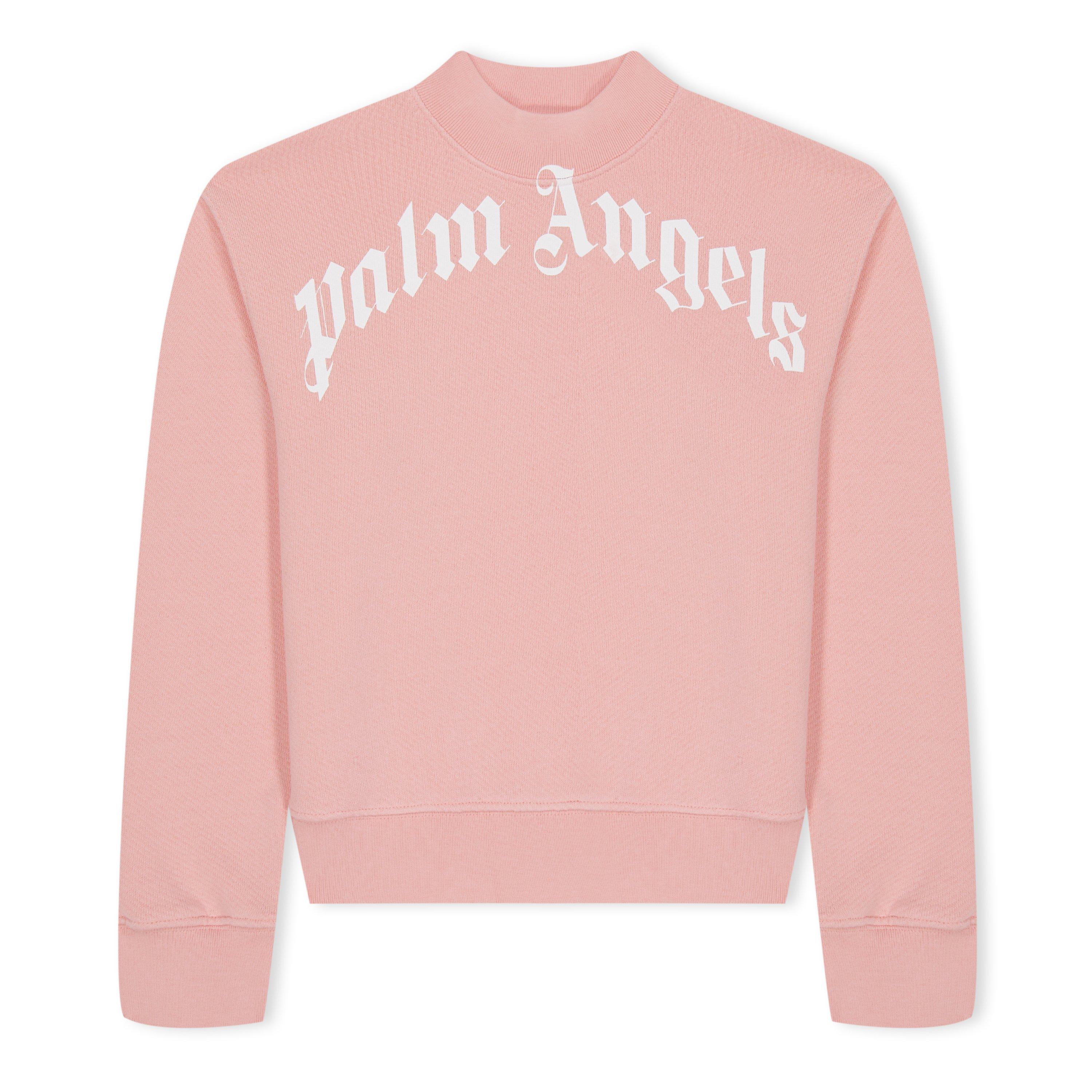 Palm Angels Overlogo Crewneck Sweater Juniors