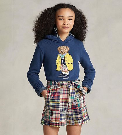 Polo Ralph Lauren H?ttetr?je - Strik - Watch Hill - Blå m. Bamse