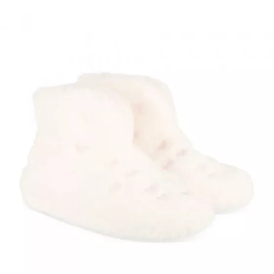 Chaussons bottines BLANC MERRY SCOTT
