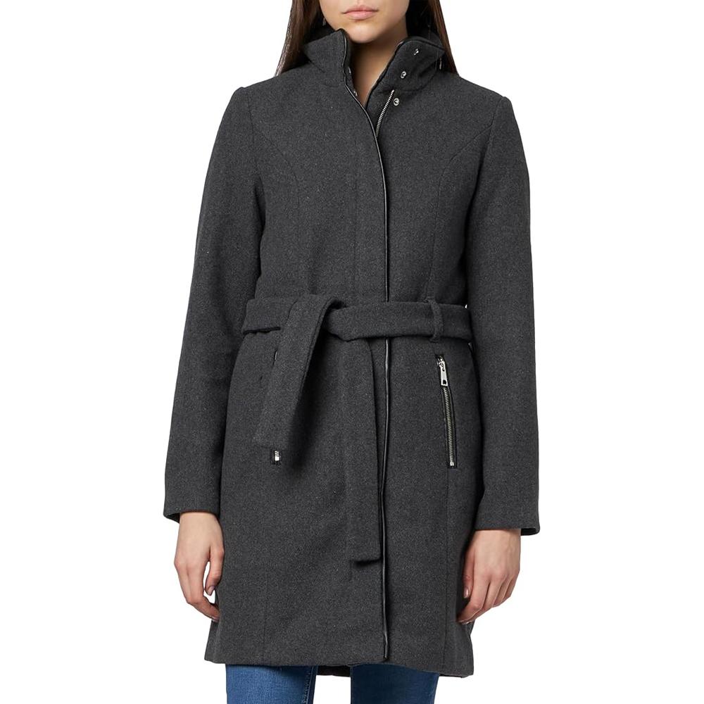 Vero Moda Manteau Gris Femme Vero Moda Class Bessy