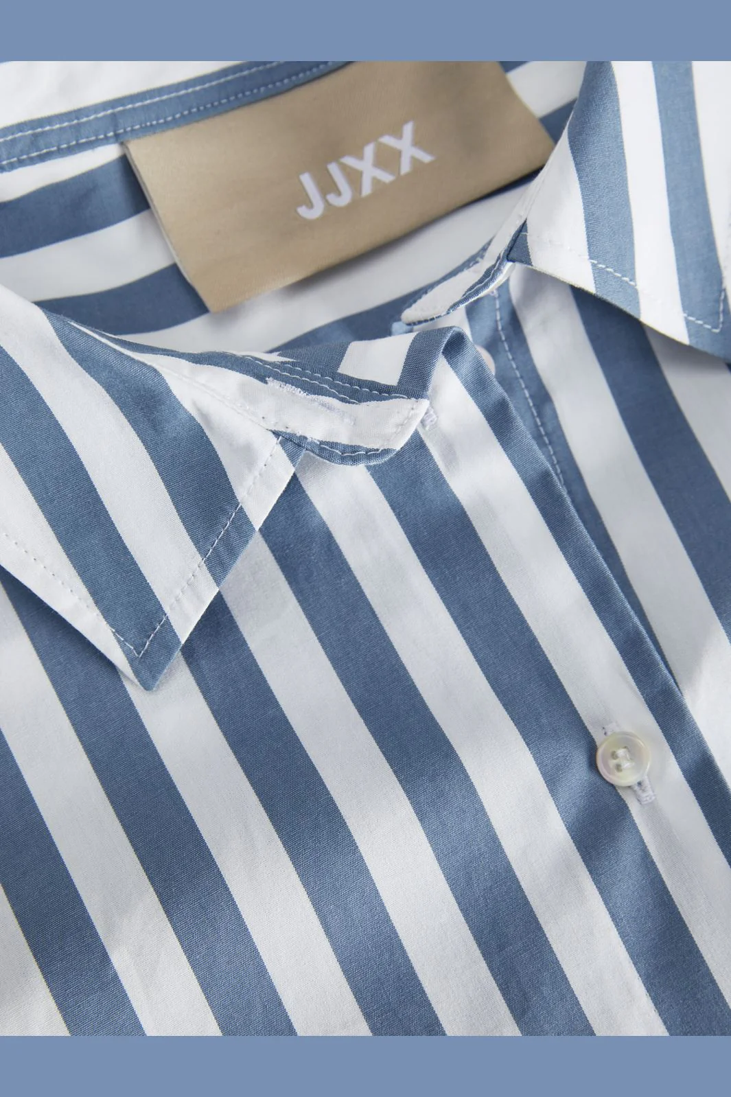Jjxx Jxjamie Ls Relaxed Poplin Shirt 4544089 coronet blue block